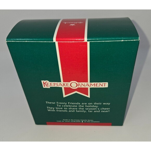 Hallmark Frosty Friends 17 Christmas Ornaments Mostly New in Box 1982-2007 - Picture 9 of 16